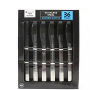 2557-X02 Stainless Steel Dinner Knife Set (36 ct.)