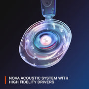 SteelSeries 61606 Arctis Nova 1 Multi-System Gaming Headset, Hi-Fi Drivers, Comfort Design, Ultra Lightweight, Noise-Cancelling Mic, for PC, PS5/PS4, Switch, Xbox (Black)