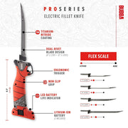 Bubba 1204550 Pro Series Gen2 Lithium-Ion Electric Fillet Knife