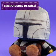 Just Play Perch'd Star Wars Mandalorian Collectible Shoulder Plush, 3.75 Inch, Multicolor, TMAD