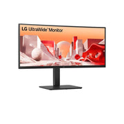 LG 34BA85QE-B 34 in. Curved Ultrawide QHD IPS Monitor, 3440 x 1440 Resolution, Built-in Webcam, USB-C, HDMI, DisplayPort