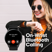 3Plus 3PL-CALLIE-BK Callie Smartwatch with 1.43