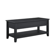 Mainstays MSS336249972002 Lift Top Coffee Table with Storage Shelf, Blackwood