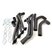 Certified Automotive Experts Exhaust Header, Black Coated, Compatible with 2007-2013 GM 4.8L 5.3L 6.0L Engines, CAE-MT001006-B