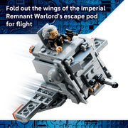Lego Star Wars Imperial Remnant AT-AT Building Toy with INT-4 Escape Pod, 7 Minifigures, 1453 Pieces, Ages 10+, 6588644