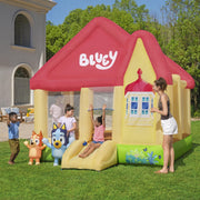 Bestway Bluey's Kids Inflatable Mega Bouncy House with Slide