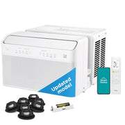 Midea 12,000 BTU Smart Inverter U-Shaped Window Air Conditioner, Energy Star Certified, Wi-Fi Enabled, Ultra Quiet, White, MAW12V1QWT