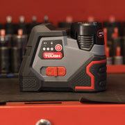 Hyper Tough 80213 12V Max Cross-Line Laser Level with 1.5Ah Lithium-Ion Battery and Charger