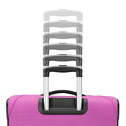 American Tourister 4 Kix 3.0 Softside Medium Spinner Luggage, Expandable, Hyper Violet, 360-Degree Dual Spinner Wheels, 158586-A839