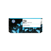 HP 730 Matte Black High Capacity DesignJet Ink Cartridge, 300ml, P2V71A
