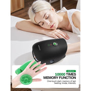 Medisana HM305 Hand Massager, Wireless, 360 Air Compression, Knuckle Stretching, 3 Massage Modes, Black