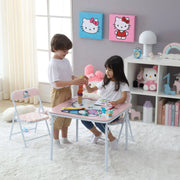 Hello Kitty WK950191 Kids' 3-Piece Table and Chairs Set, Pink