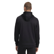 Under Armour 1389220 Project Rock Freedom Bull Long-Sleeve Hoodie for Men, Lightweight Armour Fleece, L, Black