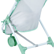 My Sweet Love Baby Doll Stroller Set, Mint Outfit, 12 Pieces