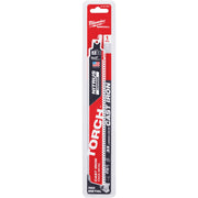 Milwaukee 48-00-5262 TORCH with Nitrus Carbide 9 In. 7 TPI Cast Iron Reciprocating Saw Blade