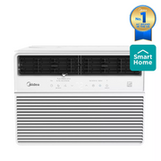Midea 14,000 BTU DOE Smart Inverter Window Air Conditioner, For Spaces Up to 700 sq. ft, White