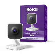 Roku Wired Indoor Camera SE 1080p HD Home Security Camera with Wi-Fi 6 and Two-Way Audio