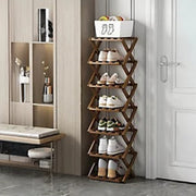 Buric 7 Tier Flexible Combination Shoe Rack Shoe Organizer Freestanding Small