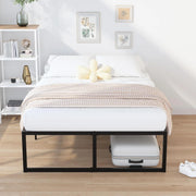 Lutown-Teen EE18-6CK 18 inch California King Bed Frames, Black