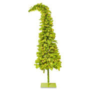 Holiday Time TV60CH250L00 6' Lawndale Spruce Prelit Green Artificial Christmas Tree with Warm White LED Lights