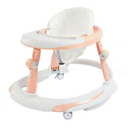 WWUIUIWW 2-in-1 Convertible Baby Steps Activity Walker Easy to Fold and Store Baby Walker