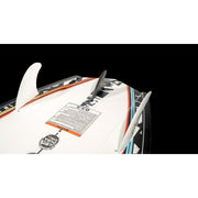 Hyperlite Shim 5.3 Wakesurf Board, DuraShell Construction, Fast Rocker, Vented Tail Channels, Machined EVA Traction Pad, 25350223