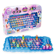 Goliath Clickeez Series 3 Keyboard Mega Pack with Keyboard Collector's Case, 12 Bubble Pops-Themed Clickeez Including 3 Light-Up Characters, Keychain, Collector's Guide, 95285418