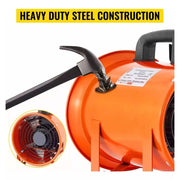 Vevor 44456 Industrial Extractor Fan Folding Duct 10 Mts