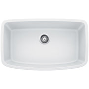 Blanco 441611 Valea Super Undermount Single Bowl Kitchen Sink, Large, Cinder