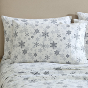 Lenox NY_196789047715-P 6-Piece Soft & Warm 100% Cotton Flannel Sheet Set, King