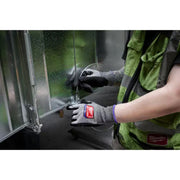 Milwaukee 48-73-7011 Cut Level 7 High-Dexterity Nitrile Dipped Gloves, M Gray