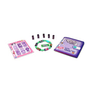 Sticki Rolls Sticki Bands Wearable Sticker Bracelet with 100 Mini Holographic Stickers, 5 Mystery Sticker Rolls, Multicolor