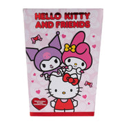 Jazwares Hello Kitty and Friends 12-Inch Plush Valentine's Bouquet, Customizable Plush Arrangement, Multicolor, Ages 6+
