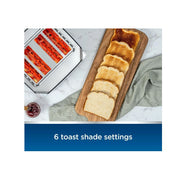 Oster 2144298 4-Slice Touchscreen Toaster with Digital Countdown Timer, Stainless Steel