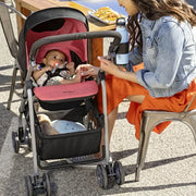 Evenflo 14112422A Reversi Lightweight Stroller, Altair Black Unisex