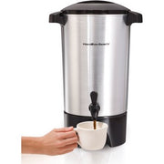 Hamilton Beach 45 Cup Coffee Urn Model, Silver, 40515R