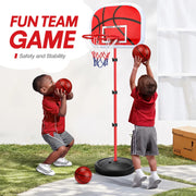 Ayieyill Kids Basketball Hoop Indoor Adjustable Height 2.8-5 FT - Basketball Goals Indoor Outdoor Play
