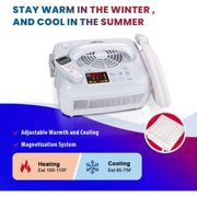 M Pain Management Technologies TCW Water Circulating Sleep Pad by Thermacycle, Both Cools and Heats, EMF Free Therapeutic Mattress Pad