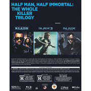 SDS Blade Trilogy Blu-ray Movie Collection, Thriller Fantasy Action, 3-Disc Set, Standard Edition