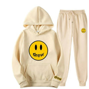 Harmony Audio Drew House Sweater Men's And Women's Sports Suit Smiley Hoodie Sweater