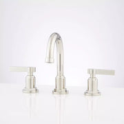 Signature Hardware SHWSCGF807PN Greyfield Two Handle Widespread Bathroom Sink Faucet in Polished Nickel