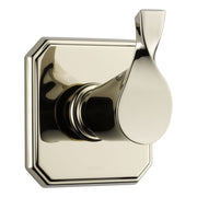 Brizo Virage Three Function Diverter Valve Trim, Brilliance Polished Nickel, Two Independent Positions, One Shared Position, T60830-PN
