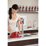 Moen S72308 STO One-Handle High Arc Pulldown Kitchen Faucet Featuring Reflex, Chrome