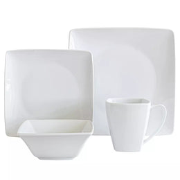 Overandback 2369 32-Piece Squared Dinnerware Set
