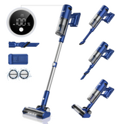 INSE V120 Vacuum Cleaner 30000Pa Cordless Stick Vacuum for Carpet Hardfloors Pet Hair V120