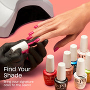 OPI GelColor Bare My Soul Sheer Soft Beige Crme Gel Nail Polish, 0.5 Fl Oz, Vegan, HEMA Free, Long-Lasting Wear