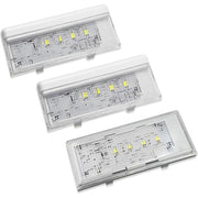 Vensio Refrigerator LED Light Board Replacement Kit, 3-Piece Waterproof Plug-and-Play, Compatible with Kenmore Maytag Whirlpool, W10515058 W10515057
