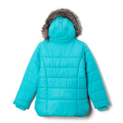 Columbia Katelyn Crest III Hooded Jacket for Kids - Geyser - S