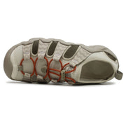 KEEN Hyperport H2 Women's Hiking Sandals, Closed Toe, Lace Lock Bungee Closure, High Rebound Cushioning, Birch Plaza Taupe