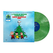 Vince Guaraldi Trio A Charlie Brown Christmas Silver Emerald Vinyl Holiday Jazz Album